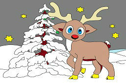 Renifer Rudolf